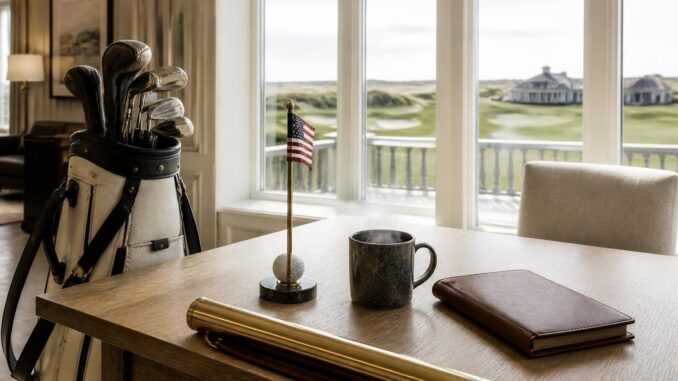 Campo de golf de Trump en Palm Beach será retiro presidencial