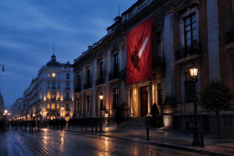 Milei entra a Madrid y el PSOE responde con lema “zurdos orgullosos”