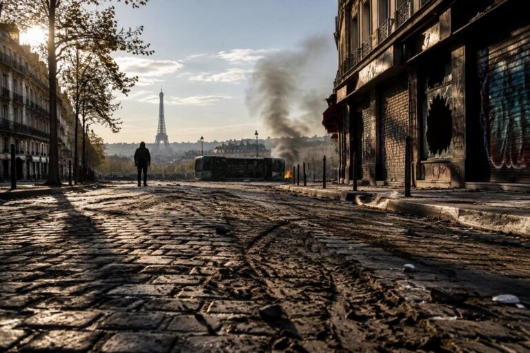 Violencia en las calles francesas pone en jaque a Macron