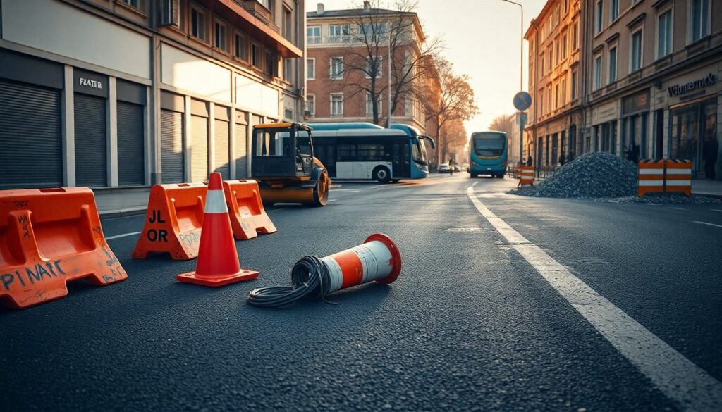 Asfaltatura sospesa in via Torresi: conseguenze per residenti e commercianti ad Ancona