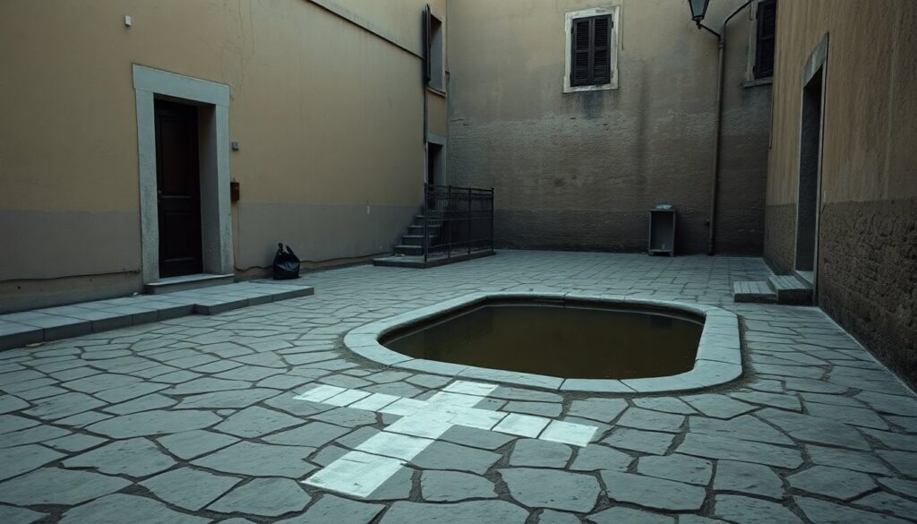 Feci e minacce scritte nel cortile: indagini a Montecarotto per un episodio inquietante