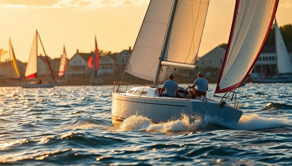 Ritorno in mare: Alberto Rossi e Claudia alla Annual Regatta di Newport