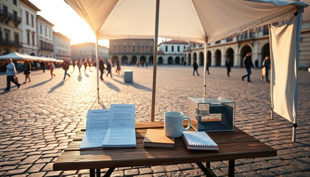 Tenda del Buon Gioco ad Ascoli: un presidio contro l’azzardo in piazza