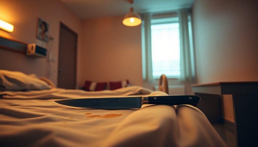 Aggredito con un coltello in una residenza sanitaria: la drammatica vicenda a Petritoli