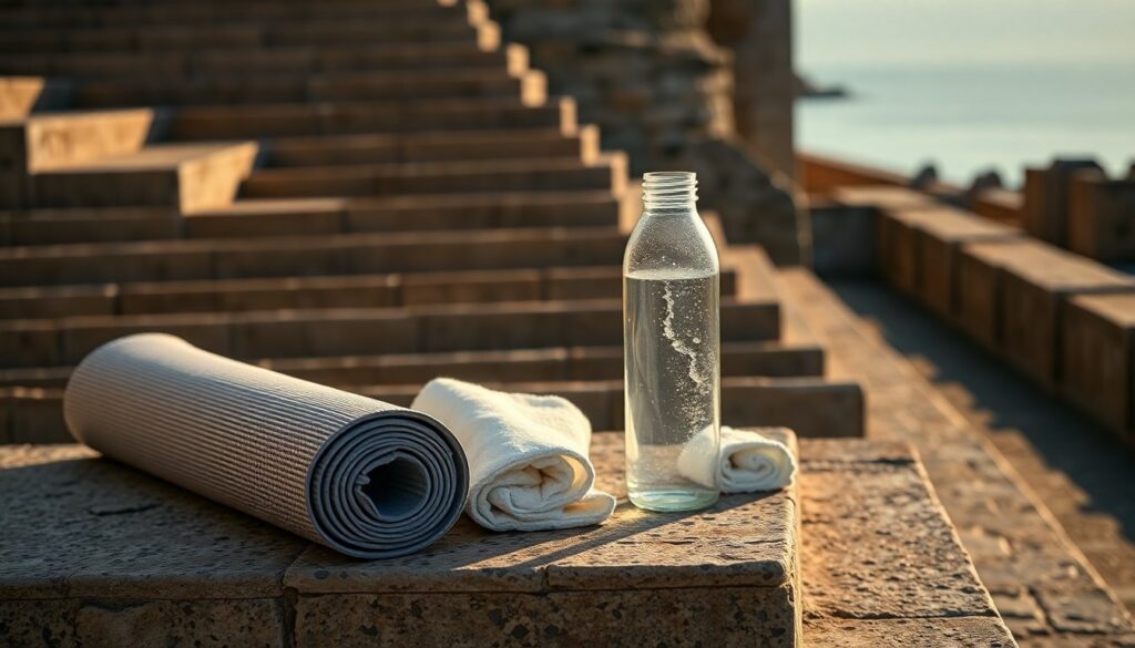 Allenamento al Passetto: routine a corpo libero tra scalinate e mare