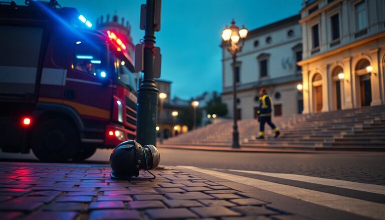 Allerta per forte odore di gas in piazza Ugo Bassi, intervento dei Vigili del Fuoco