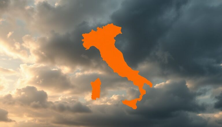 Allerta meteo arancione per temporali su Ancona