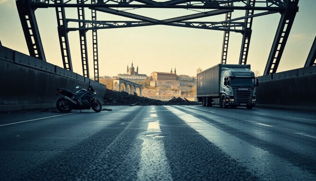 Incidente moto-camion a Castel di Lama e riepilogo dei controlli della Capitaneria a Ancona