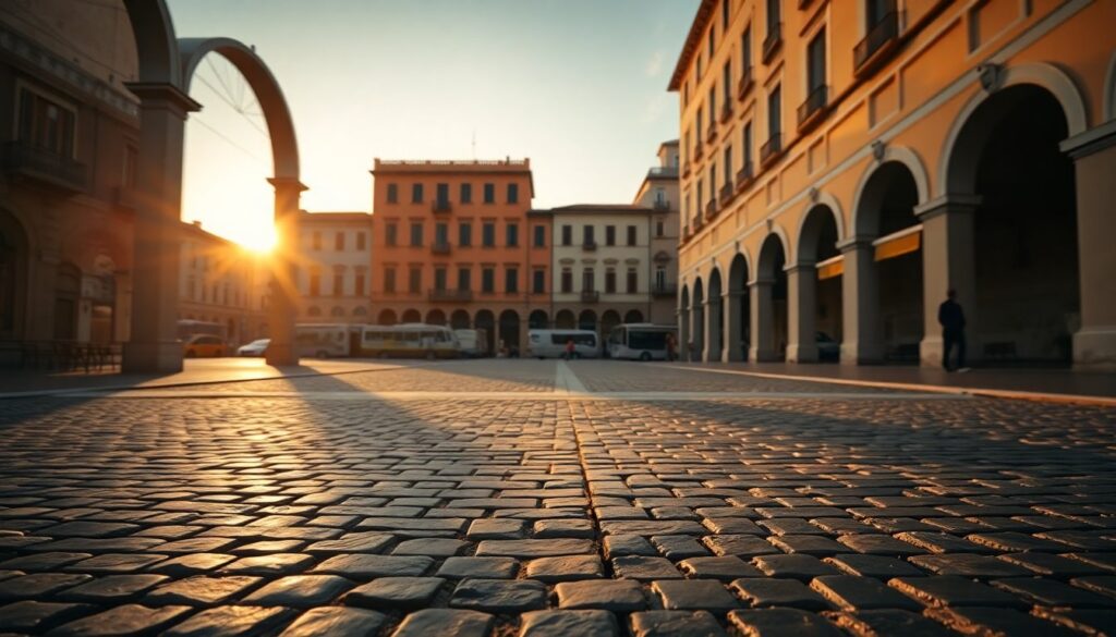 La piazza di Senigallia immortalata da Valtero Tanfani
