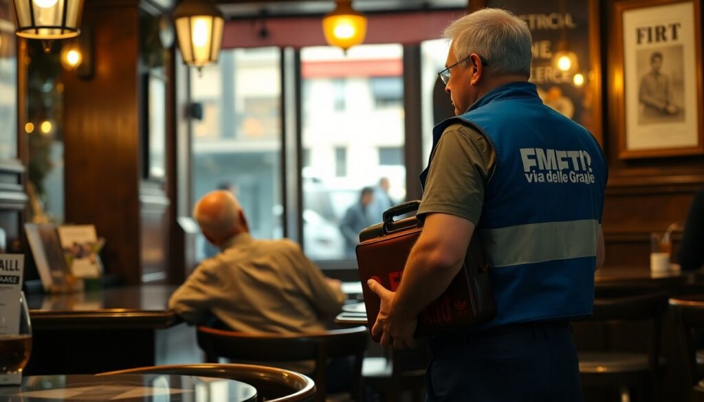 Malore in un bar di via delle Grazie ad Ancona: 70enne stabilizzato e portato a Torrette