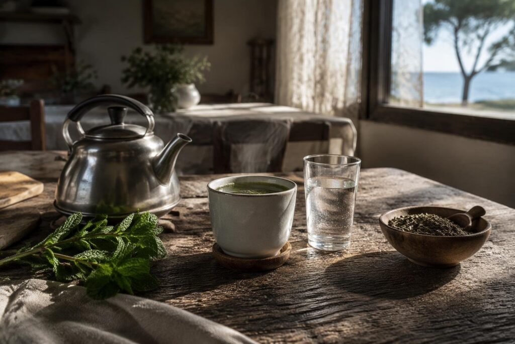 Come preparare mate, tè e infusi in stile anconetano
