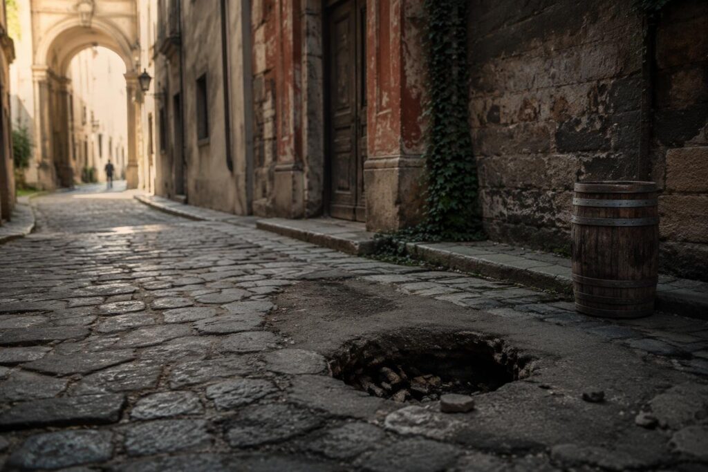 Degrado a Jesi: via San Marco tra buche, vandalismo e verde incolto