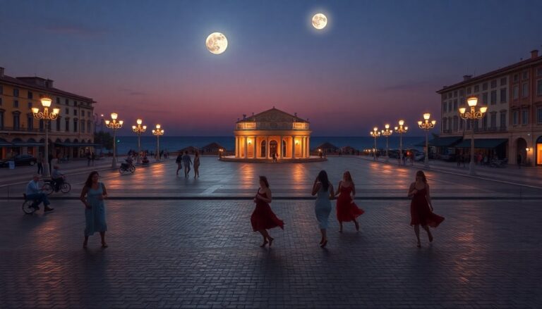 Serate danzanti in piazza Salvo D’Acquisto: il programma estivo sulla Rotonda di Porto d’Ascoli