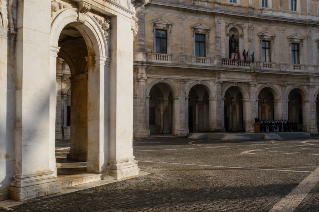 Università Politecnica delle Marche: cerimonia di laurea in piazza Cavour