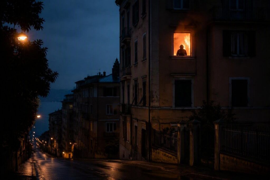 Ancona: elettrodomestico in fiamme, intervento dei soccorsi in via Rismondo