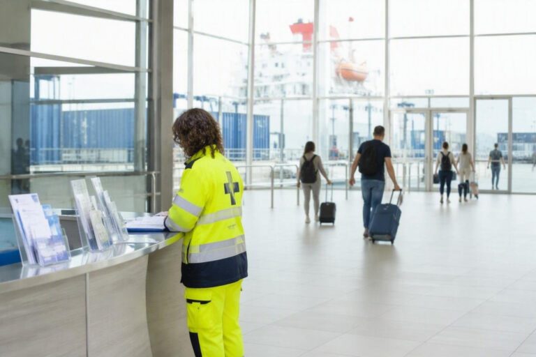 Croce Gialla di Ancona: bilancio del servizio sanitario alla stazione marittima