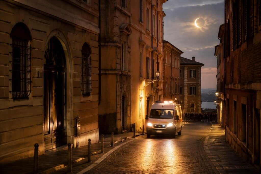 Eclissi di sole ad Ancona: trentenne soccorso dalla Croce Gialla