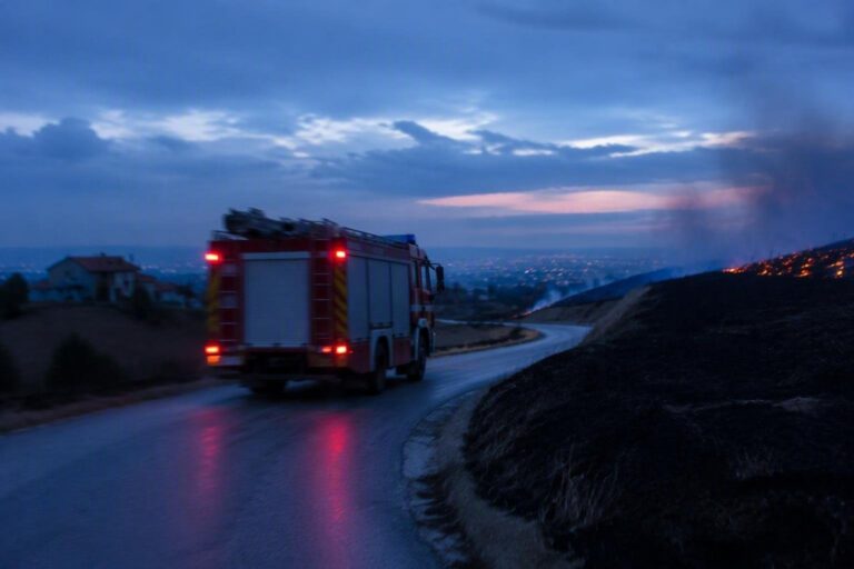 Incendio a Cingoli: Vigili del Fuoco intervengono per spegnere le fiamme