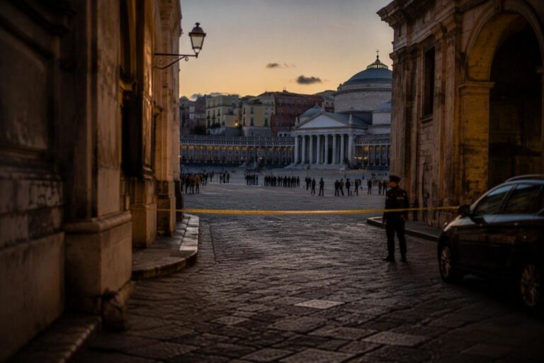 Litigio ad Ancona: Polizia interviene per aggressione in piazza del Plebiscito