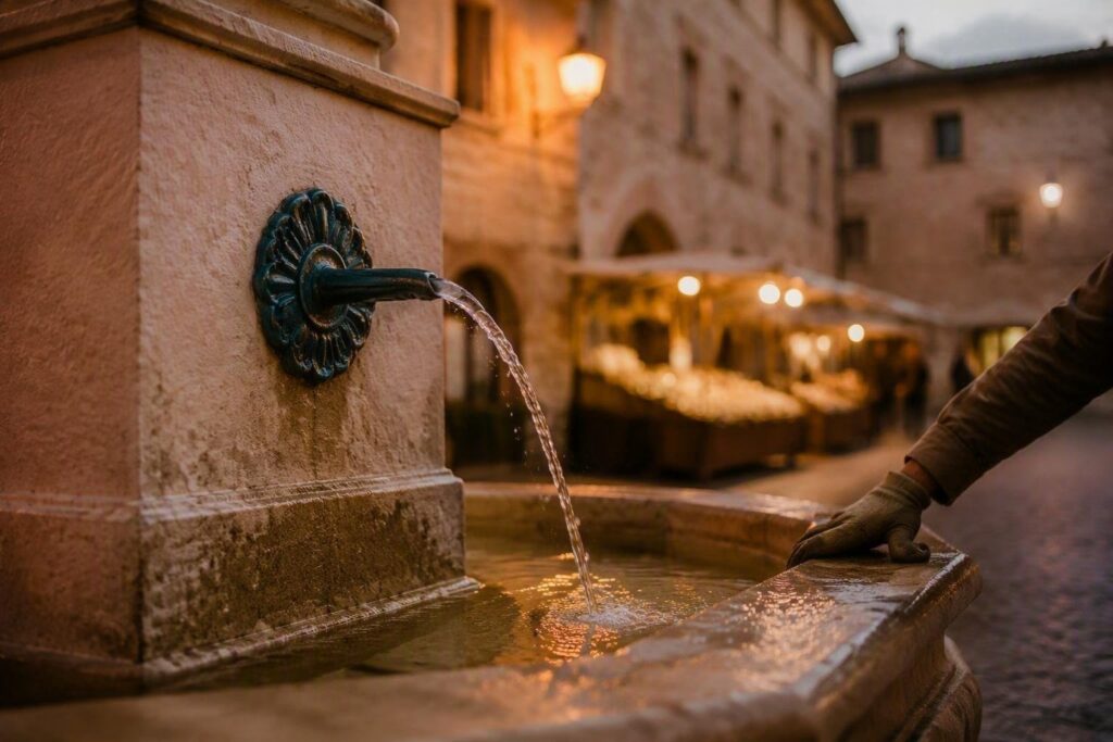 Orto del Sorriso e Caritas Jesina restaurano la Fonte di San Marco