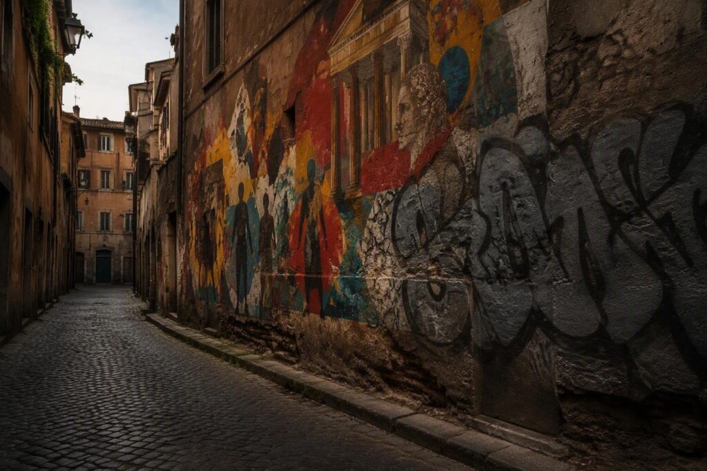 Roma e i graffiti: come distinguere street art e vandalismo