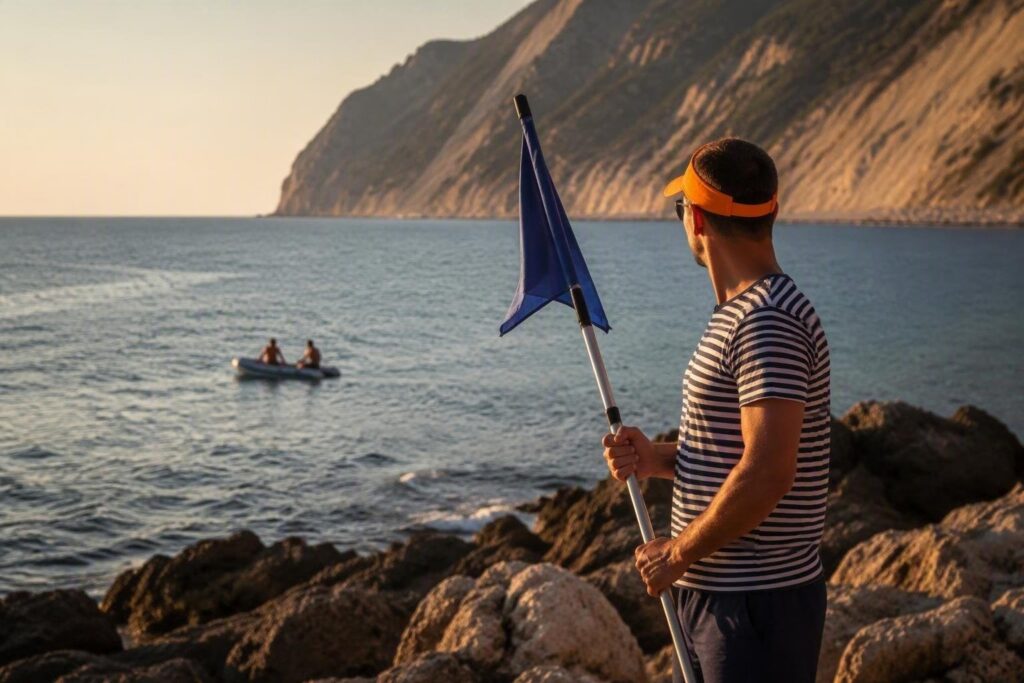Sicurezza in spiaggia al Conero tra Portonovo, Mezzavalle e Passetto