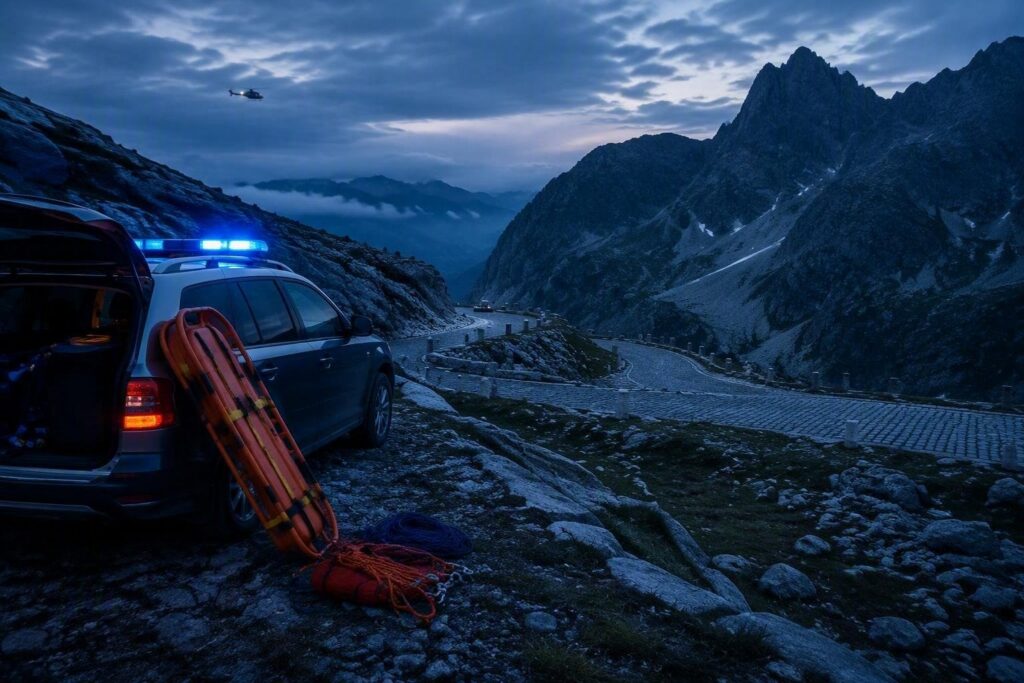 Soccorso alpino in azione: 19enne colpito da fulmine a Passo Dagnola