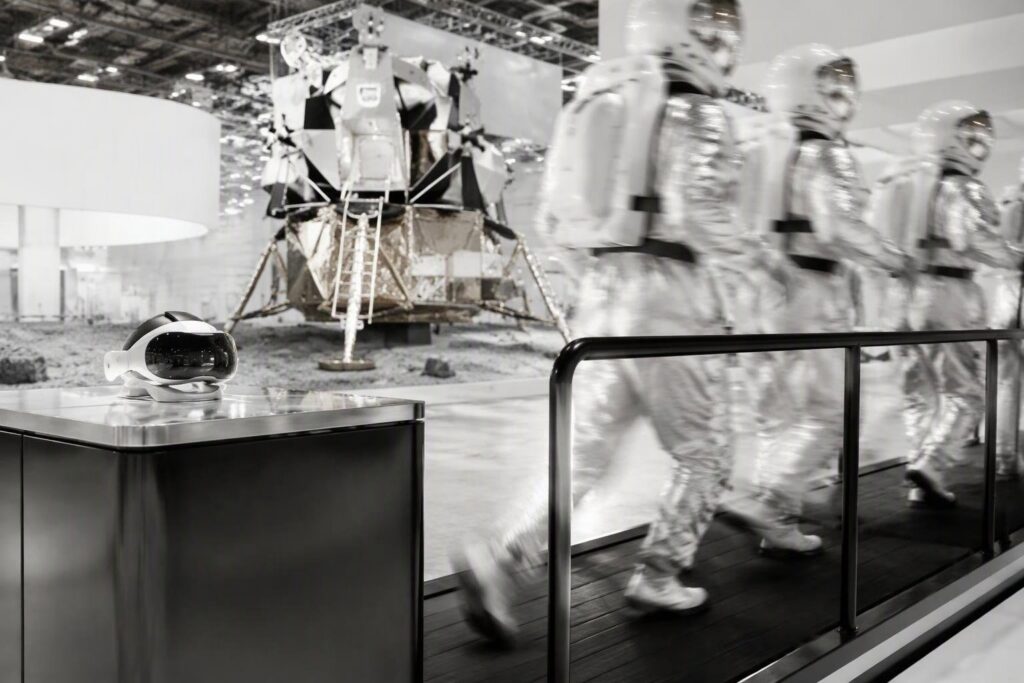 Il nuovo visore immersivo per astronauti, presentato a Rimini