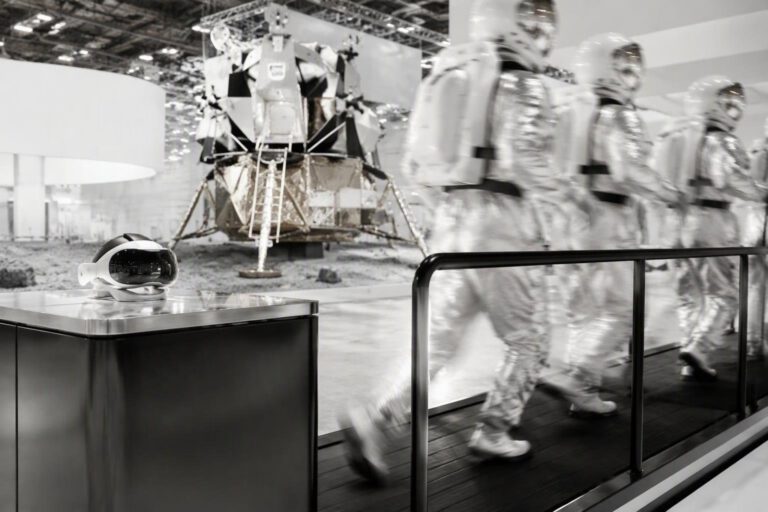 Il nuovo visore immersivo per astronauti, presentato a Rimini