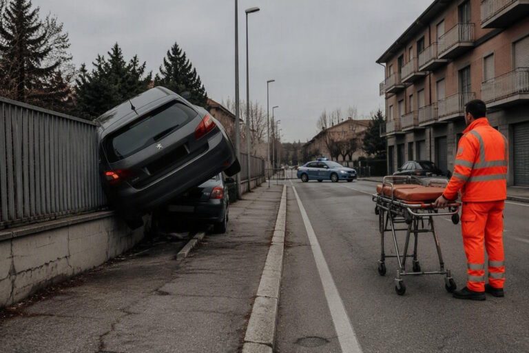 Scontro tra auto a Jesi: dettagli e interventi in via del Prato