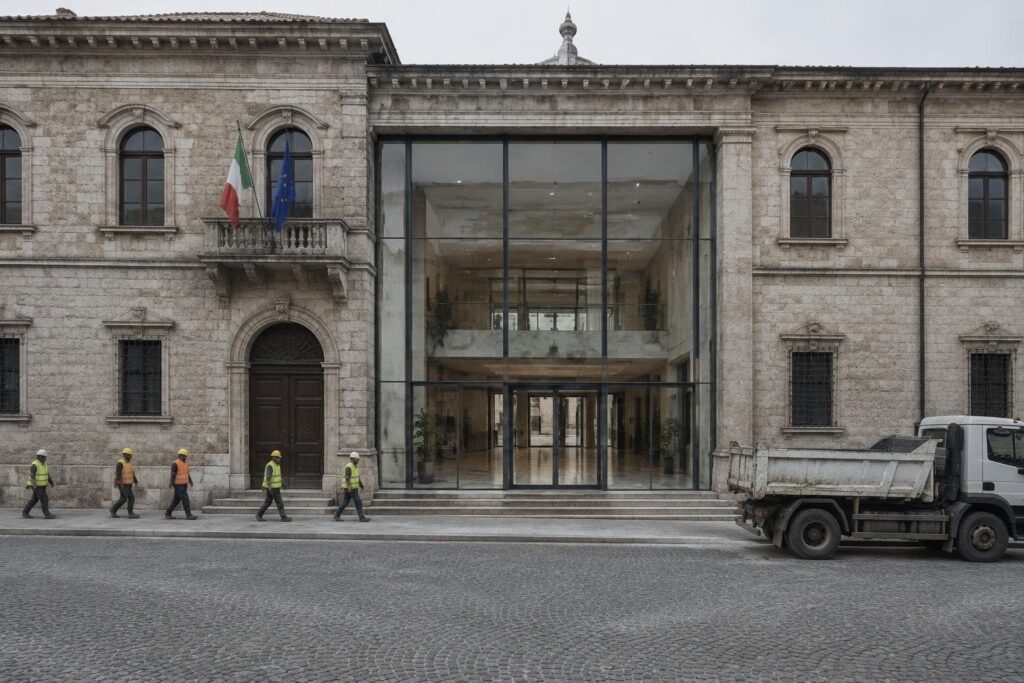 Controversia a Fabriano tra sindaca e Fratelli d’Italia sugli appalti di ricostruzione
