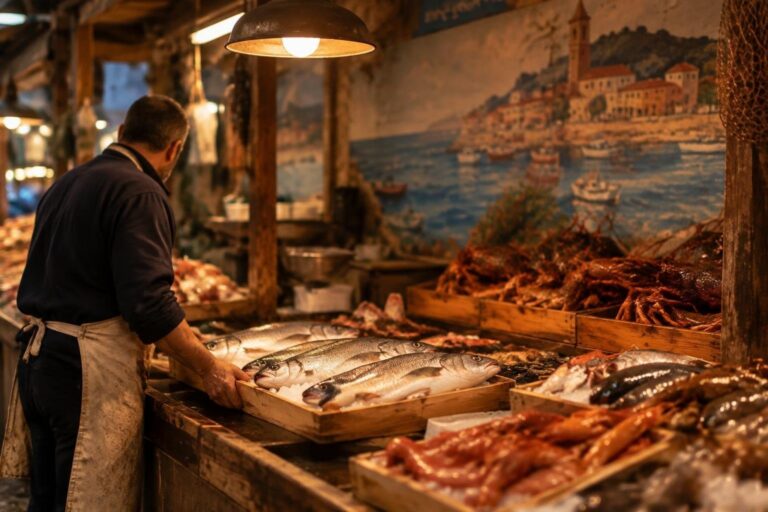 Itinerario gastronomico ad Ancona tra mercati e osterie