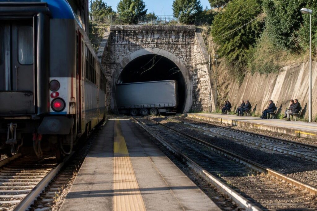 Ritardi fino a 150 minuti su treni Ancona-Pescara per guasto e camion