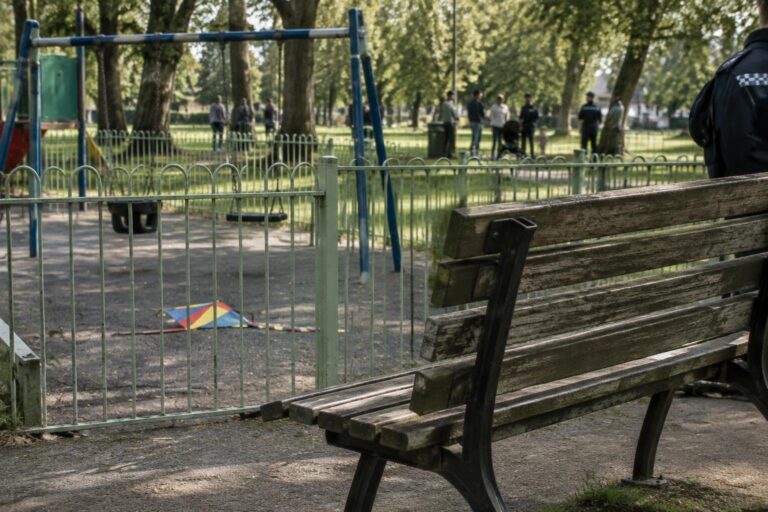 Scandalo al parco di Apsella: uomo mostra genitali a minori, indagini in corso