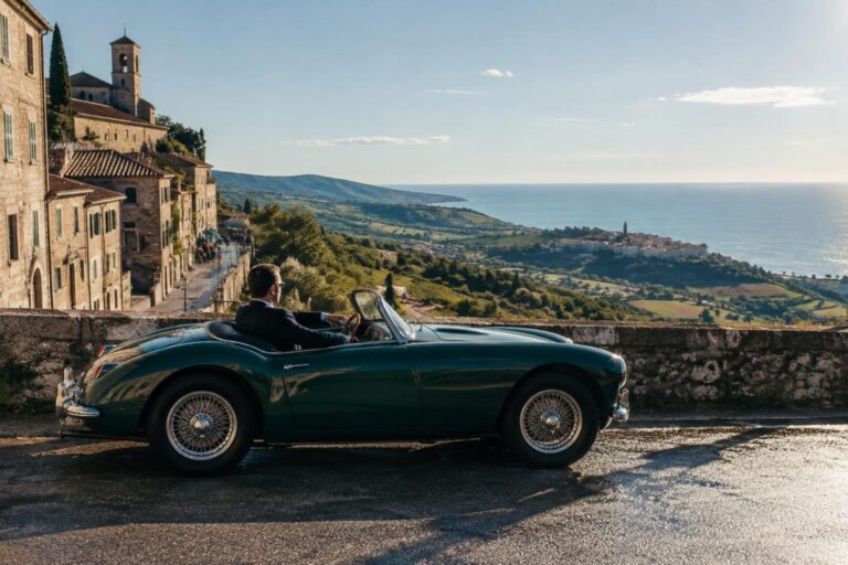 Weekend a guida d’epoca nelle Marche: viaggio tra motori e tradizioni