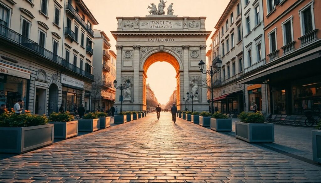 Aosta: verso la pedonalizzazione dell’Arco d’Augusto e il rilancio del commercio