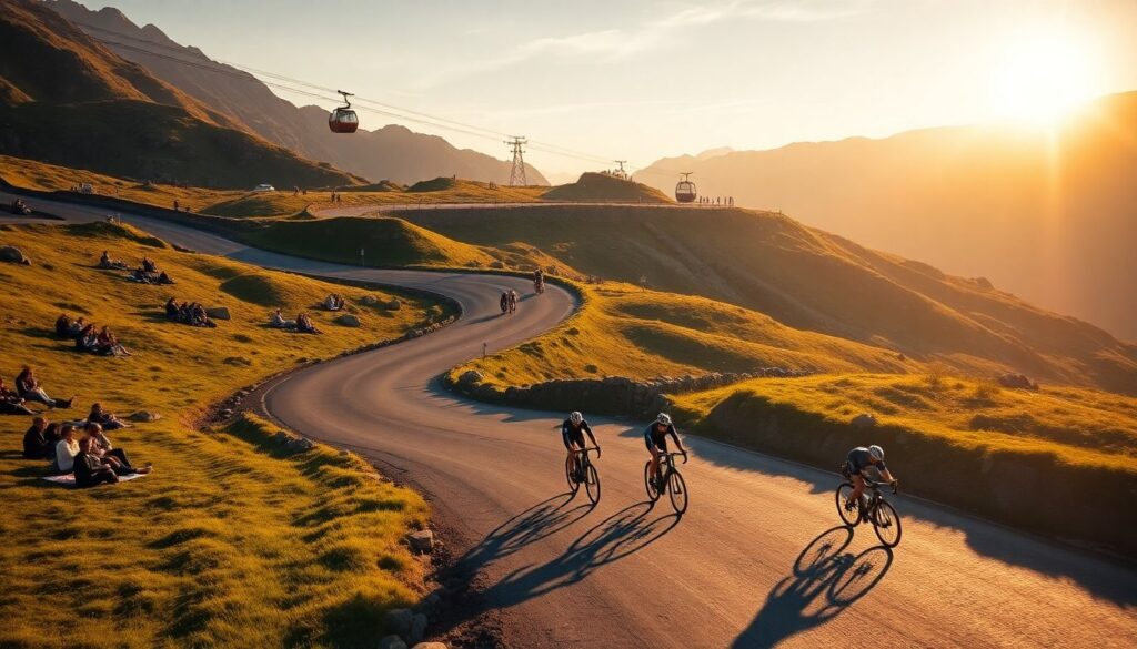 Giro d’Italia ad Aosta: folla, ovovia e un arrivo indimenticabile a Pila