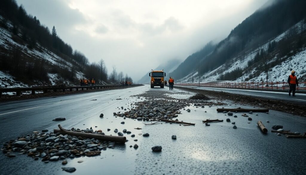 Colate detritiche in Val di Rhêmes: aggiornamenti sulla viabilità