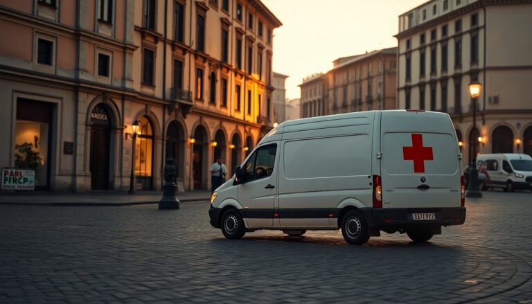 Nuova autoemoteca ad Aosta: un mezzo dedicato alla donazione in piazza Chanoux