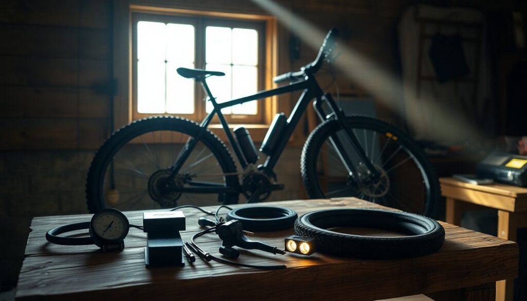 Bici in montagna: controlli freni, pressione gomme e luci per strade alpine