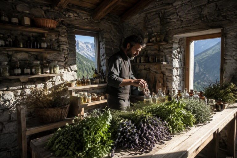 Erbe alpine della Valle d’Aosta nei profumi e negli unguenti