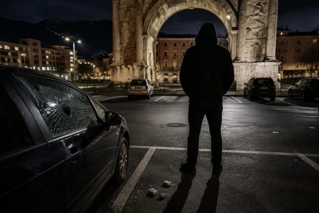 Furti e vandalismi ad Aosta: commercianti e residenti allarmati