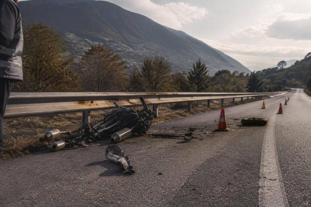 Incidente mortale a Montjovet: 23enne sbalzato dalla moto