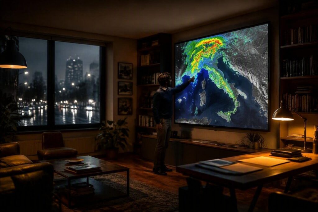 Meteo Italia: previste piogge intense al Nord venerdì 21 agosto