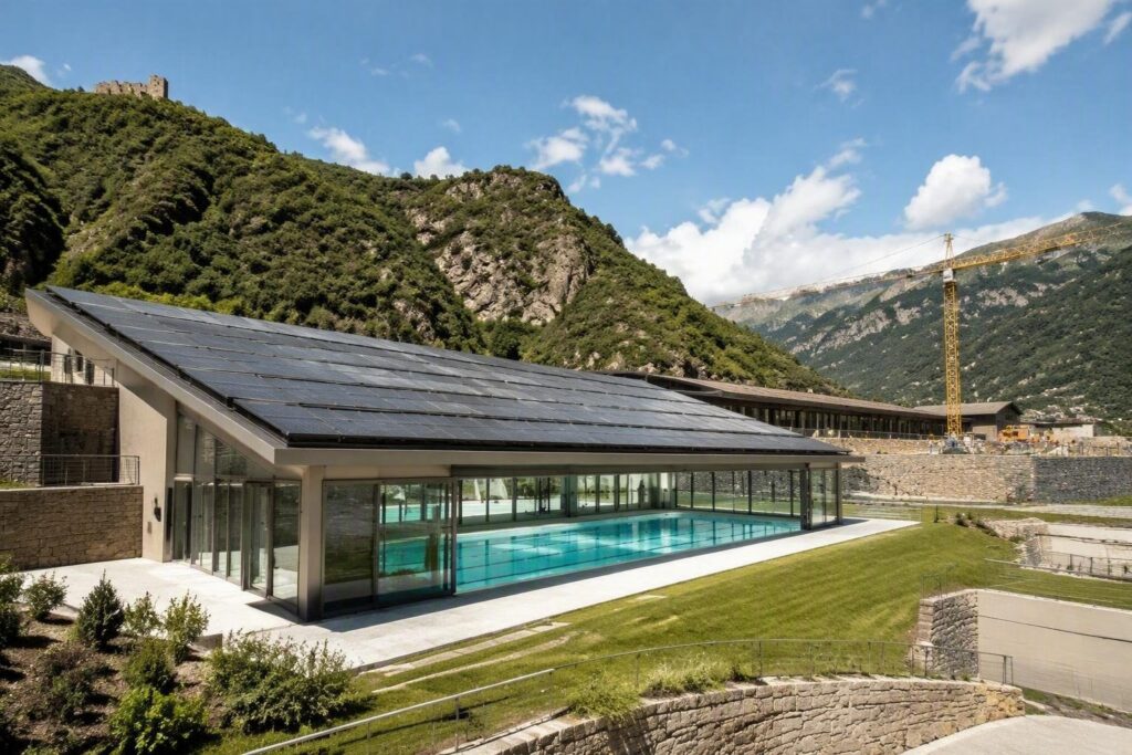 Piscina di Verrès: partono i lavori di ristrutturazione e risparmio energetico
