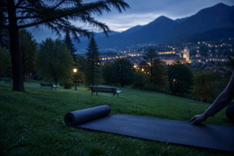 Yoga ad Aosta nei parchi: guida a orari, attrezzatura e posizioni