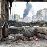 Fumo nero sul mercato rionale: pronto intervento dei pompieri