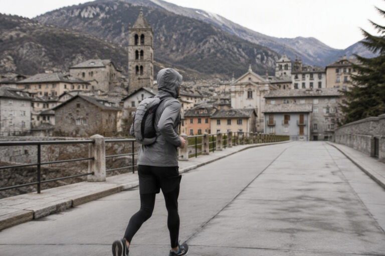 Guida ad Aosta: piste cittadine, quota e ripetute in sicurezza