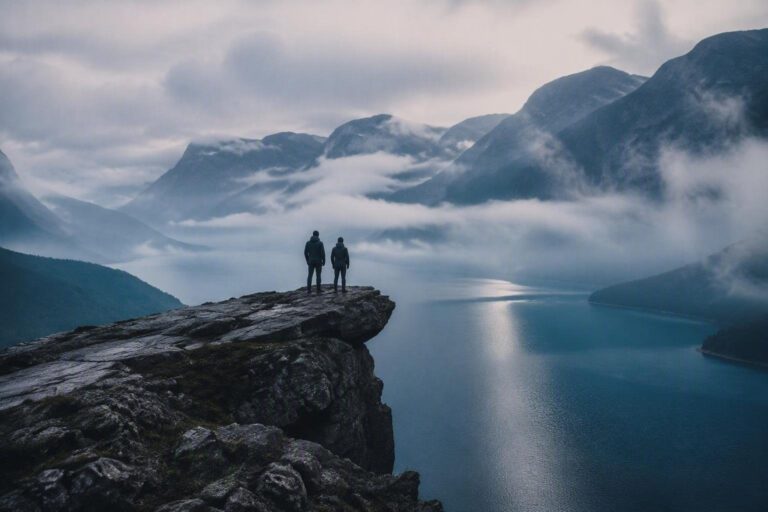 Guida valdostana e fondatore di Trek Alpes attraversano il Nord Europa