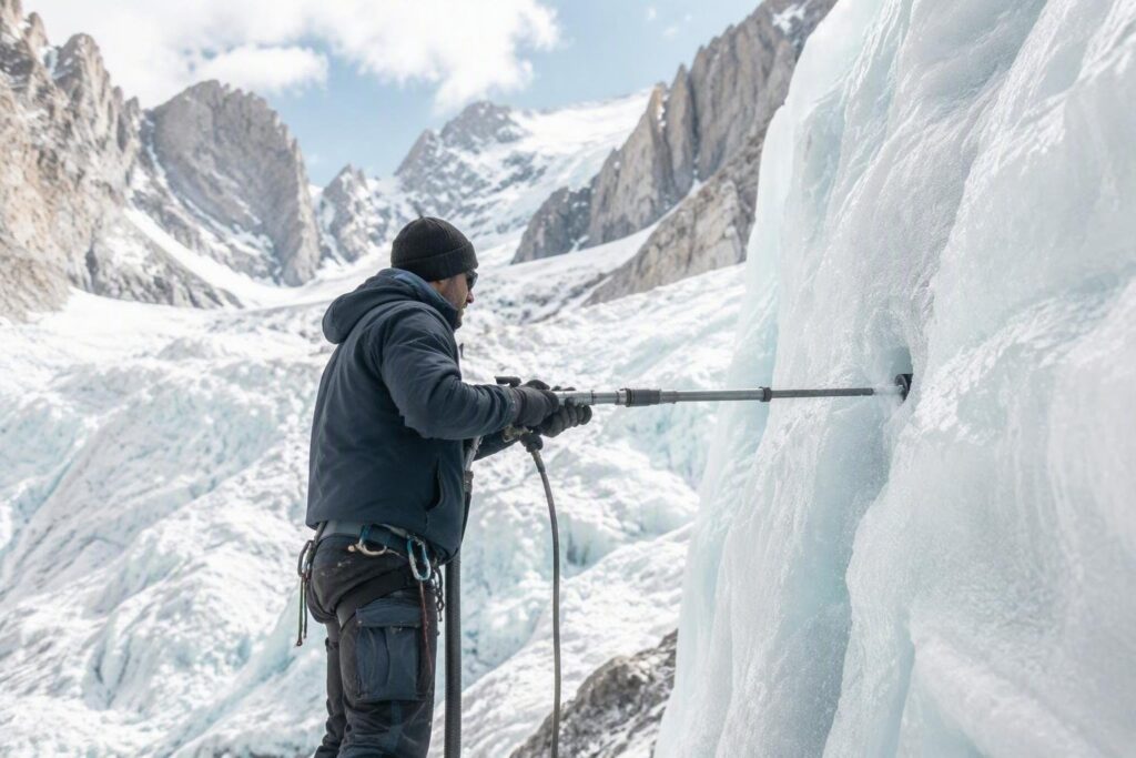 Monitoraggio del seracco Whymper: la Fondazione Montagna Sicura indaga i cambiamenti climatici